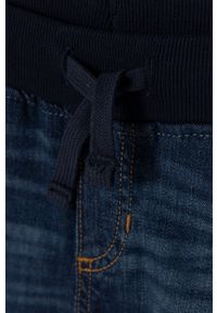 GAP Szorty jeansowe dziecięce kolor granatowy regulowana talia. Okazja: na co dzień. Kolor: niebieski. Materiał: jeans. Styl: casual #3
