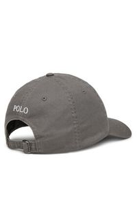 Polo Ralph Lauren Czapka z daszkiem 211912843017 Szary. Kolor: szary. Materiał: materiał, bawełna
