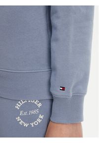 TOMMY HILFIGER - Tommy Hilfiger Bluza UW0UW05792 Niebieski Regular Fit. Kolor: niebieski. Materiał: bawełna #5