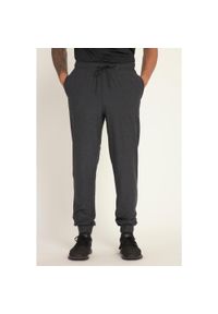 JAY-PI - Męskie Spodnie dresowe FLEXNAMIC® materiał szybkoschnący do fitnessu. Kolekcja: plus size. Kolor: czarny. Materiał: elastan, poliester, materiał. Sport: fitness