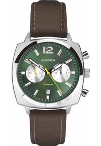 Zegarek Sekonda Zegarek męski Sekonda 30029 brązowy. Kolor: brązowy #1