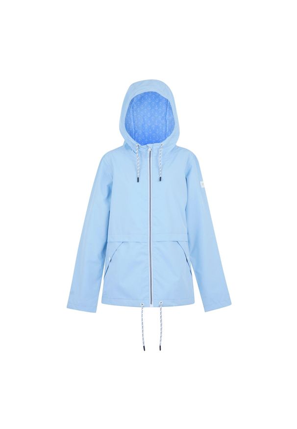 Regatta - Wodoodporna Kurtka Damska Bayletta II. Kolor: wielokolorowy, niebieski, szary. Sport: turystyka piesza