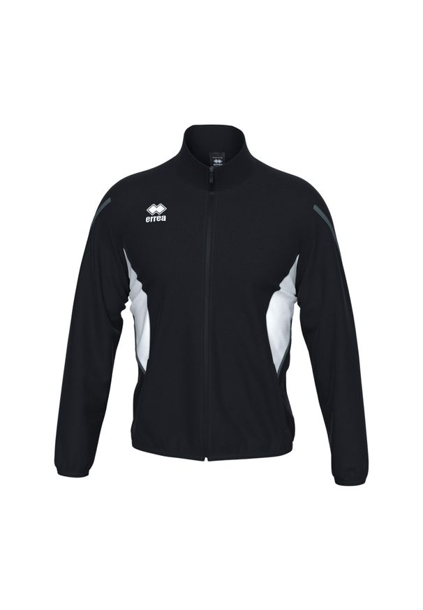 ERREA - Kurtka z dresu Errea Christopher. Kolor: czarny, biały, wielokolorowy. Materiał: dresówka