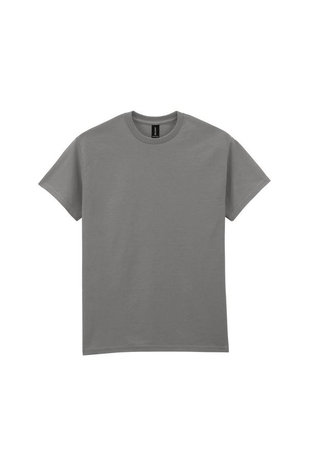 GILDAN - Ultra Bawełniana Koszulka Unisex Dla Dorosłych. Kolor: szary, wielokolorowy, brązowy. Materiał: bawełna. Sport: turystyka piesza