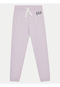 GAP - Gap Spodnie dresowe 845041-01 Fioletowy Regular Fit. Kolor: fioletowy. Materiał: bawełna #1