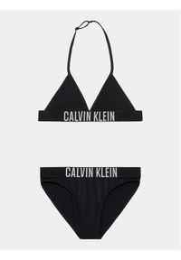 Calvin Klein Swimwear Strój kąpielowy KY0KY00054 Czarny. Kolor: czarny. Materiał: syntetyk