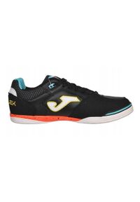 Buty halowe - halówki męskie, Joma Top Flex 2301 IN. Kolor: wielokolorowy, czarny. Materiał: guma, materiał, skóra, syntetyk. Sport: piłka nożna
