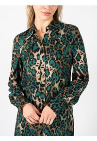 Pinko Sukienka "Ardith" | 1G18EQ A097 | Kobieta | Zielony. Kolor: zielony. Materiał: wiskoza. Długość rękawa: długi rękaw. Typ sukienki: dopasowane. Długość: maxi #4