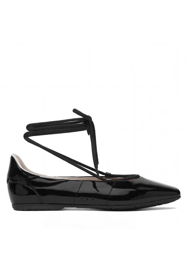 Baleriny Patrizia Pepe. Kolor: czarny