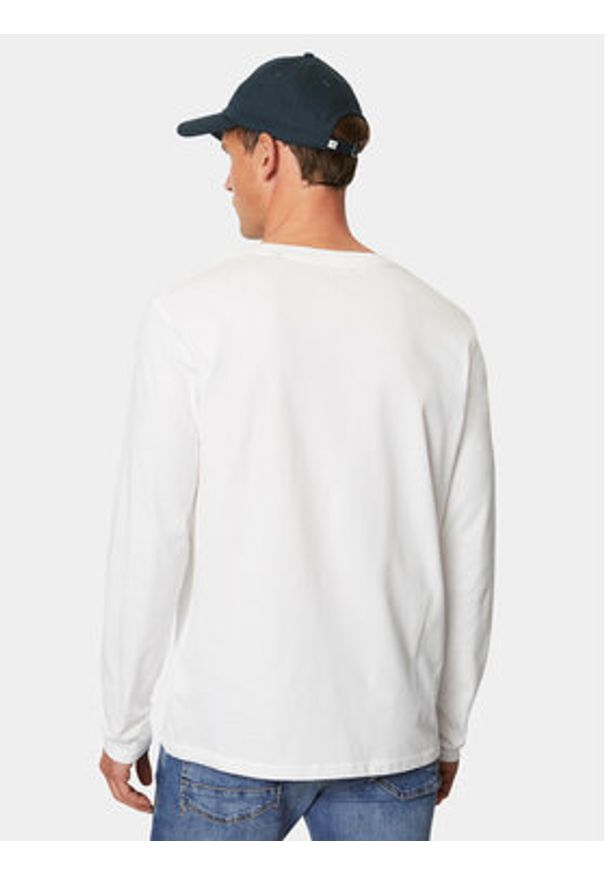 Marc O'Polo Longsleeve B21 2012 52210 Biały Regular Fit. Typ kołnierza: polo. Kolor: biały. Materiał: bawełna. Długość rękawa: długi rękaw