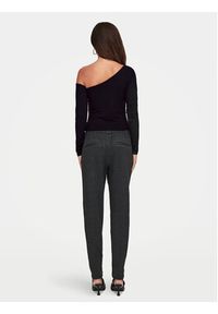 only - ONLY Bluzka Live Love 15344398 Czarny Slim Fit. Kolor: czarny. Materiał: bawełna