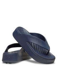 Crocs Japonki Getaway Platform Flip 209410 Granatowy. Kolor: niebieski. Obcas: na platformie #5