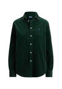 Polo Ralph Lauren Koszula 211A93203011 Zielony Regular Fit. Typ kołnierza: polo. Kolor: zielony. Materiał: bawełna #5