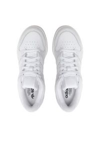 Adidas - adidas Sneakersy Team Court 2 Str IF1192 Biały. Kolor: biały. Materiał: skóra #5