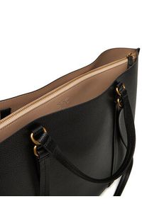 Pinko Torebka Carrie Shopper Big PE 24 PLTT 102832 A1LF Czarny. Kolor: czarny. Materiał: skórzane #4