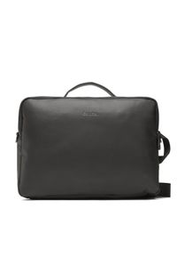 Calvin Klein Torba na laptopa Ck Must Pique 2G Cony Laptop Bag K50K510260 Czarny. Kolor: czarny. Materiał: skóra