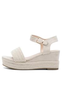 Jenny Fairy Espadryle WS109-06EOB Beżowy. Kolor: beżowy. Materiał: materiał #3