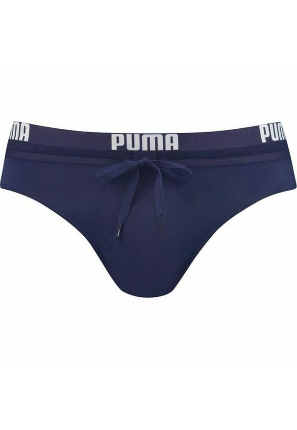 Puma - Strój kąpielowy Męski Swim Slip. Kolor: niebieski