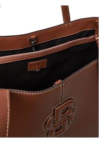 BOSS Torebka 50535938 Brązowy. Kolor: brązowy. Materiał: skórzane