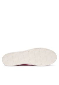 TOMMY HILFIGER - Tommy Hilfiger Tenisówki FW0FW09171 Różowy ciemny. Kolor: różowy. Materiał: materiał #4