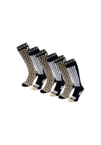 POEDERBAAS - Skarpety narciarskie - Unisex - 6 par - Ciepły piasek. Kolor: beżowy. Materiał: wełna. Sport: narciarstwo #1