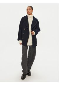 Tommy Jeans Płaszcz przejściowy DW0DW19752 Granatowy Regular Fit. Kolor: niebieski. Materiał: syntetyk #5