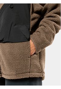 Jack Wolfskin Polar Maarweg Jkt 1711241 Brązowy Regular Fit. Kolor: brązowy. Materiał: syntetyk #5