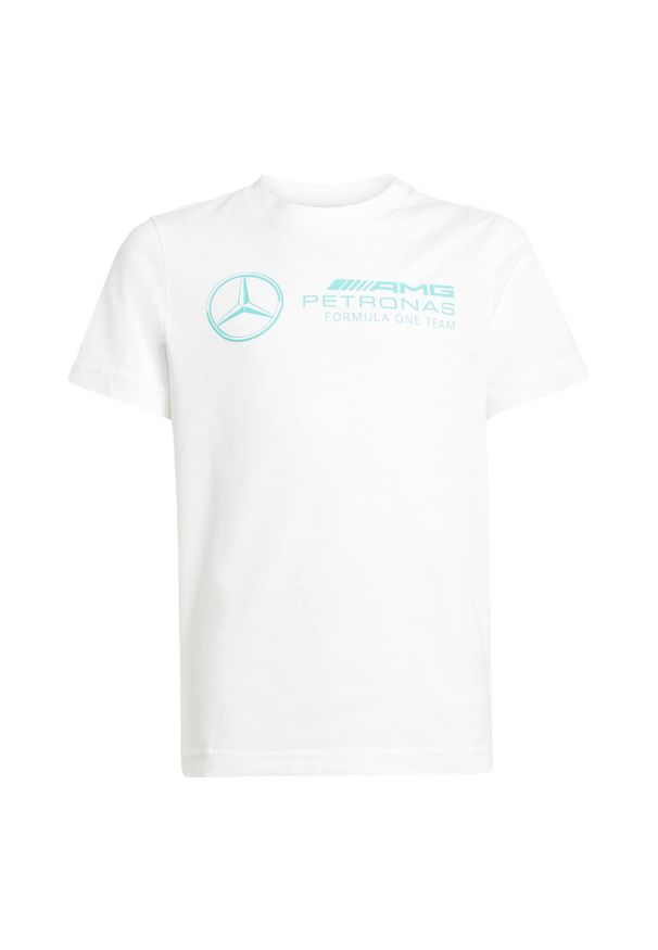 Adidas - Koszulka Mercedes - Amg Petronas Formula One Team Dna Graphic. Kolor: biały. Sport: joga i pilates