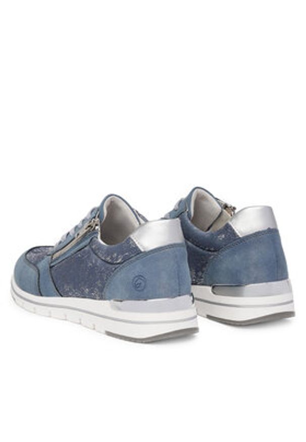 Remonte Sneakersy R6700-13 Niebieski. Kolor: niebieski. Materiał: materiał