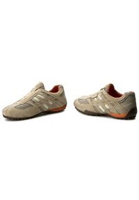 Geox Półbuty U Snake L U4207L 02214 C0845 Beżowy. Kolor: beżowy. Materiał: materiał #8