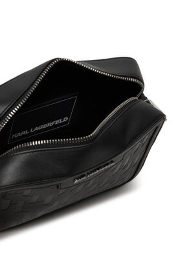 Karl Lagerfeld - KARL LAGERFELD Saszetka A1M30067 Czarny. Kolor: czarny. Materiał: skóra