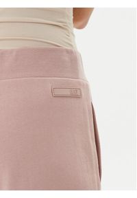 EA7 Emporio Armani Spodnie dresowe 7W000179 AF12473 U4079 Różowy Wide Leg. Kolor: różowy. Materiał: bawełna #3