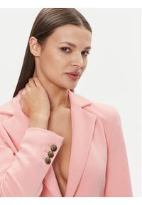 Marella Marynarka Lia 2413911024 Różowy Regular Fit. Kolor: różowy. Materiał: syntetyk #4