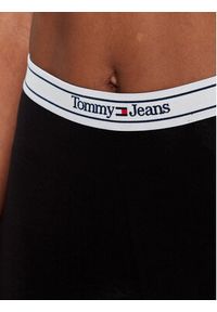 Tommy Jeans Legginsy DW0DW14986 Czarny Slim Fit. Kolor: czarny. Materiał: bawełna #3