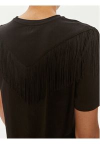 Pinko T-Shirt Under World 103727 A1XS Czarny Regular Fit. Kolor: czarny. Materiał: bawełna #5