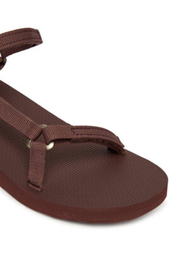 Teva Sandały Original Universal Slim 1150110 Bordowy. Kolor: czerwony. Materiał: materiał