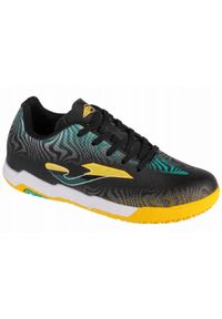 Joma - Skórzane Buty Piłkarskie Evolution Dla Dzieci. Kolor: czarny. Materiał: skóra. Sport: piłka nożna