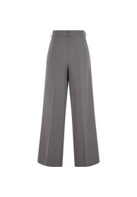 Urban Classics - Damskie Spodnie Z Szerokimi Nogawkami. Kolor: szary. Długość: długie