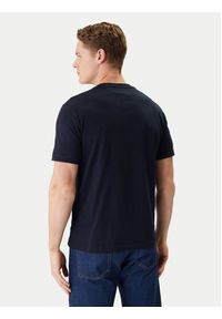 TOMMY HILFIGER - Tommy Hilfiger T-Shirt Brand Love Small Center Tee MW0MW41453 Granatowy Regular Fit. Kolor: niebieski. Materiał: bawełna #4