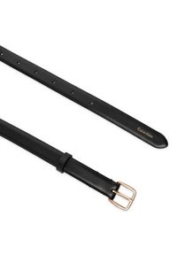 Calvin Klein Pasek Damski Essential Buckle 20Mm LV04F7111G Beżowy. Kolor: beżowy. Materiał: skóra #3