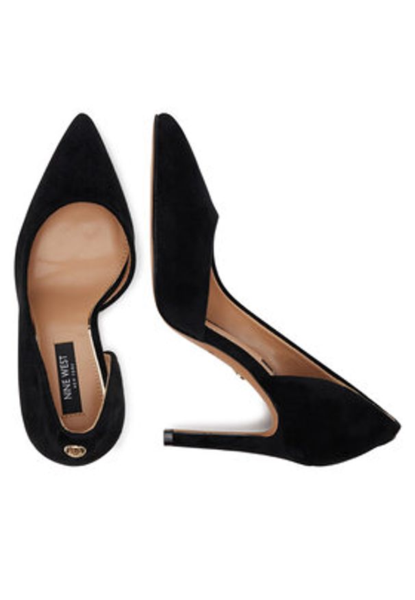 Nine West Szpilki CEO-MONA-01 Czarny. Kolor: czarny. Materiał: syntetyk, materiał. Obcas: na szpilce