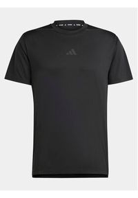 Adidas - adidas Koszulka techniczna Designed for Training Adistrong IK9688 Czarny Slim Fit. Kolor: czarny. Materiał: syntetyk #6