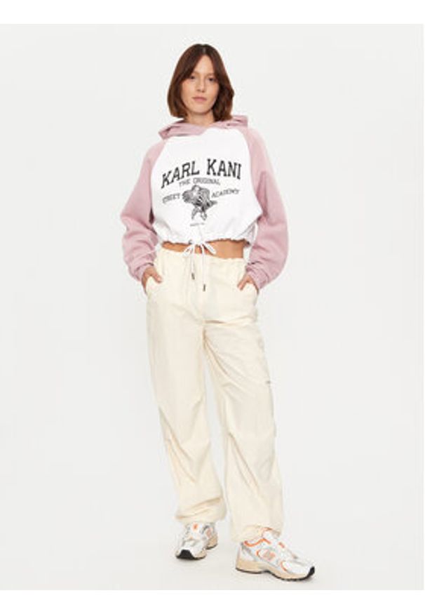 Karl Kani Bluza Street Academy 61210024 Różowy Loose Fit. Kolor: różowy. Materiał: syntetyk, bawełna. Styl: street