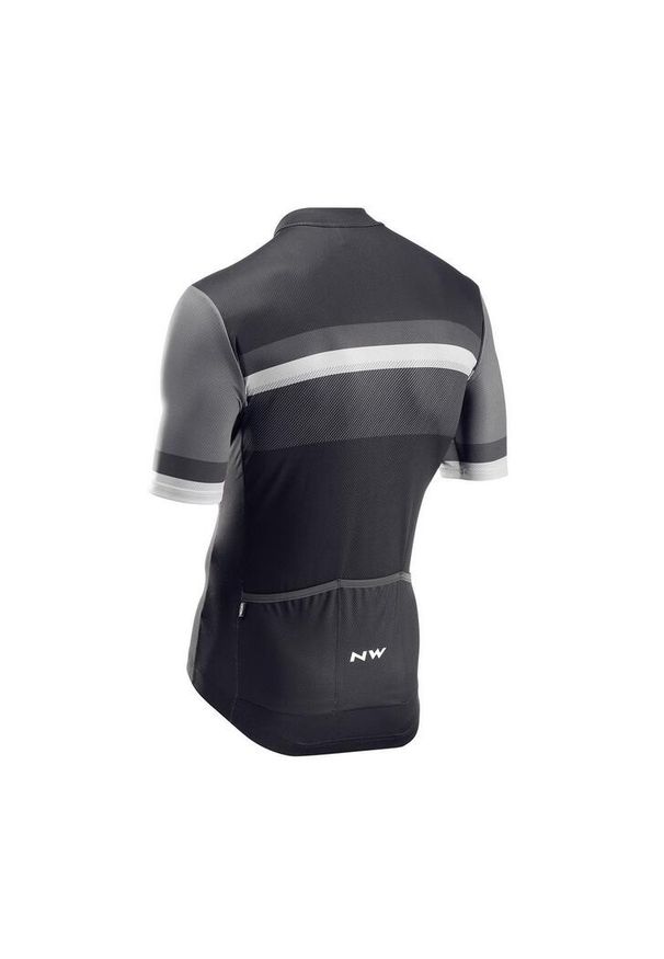Koszulka rowerowa męskie NORTHWAVE ORIGIN JERSEY SHORT SLEEVE. Kolor: czarny. Materiał: jersey