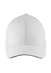 SOL'S - Czapka Z Daszkiem Buffalo 6 Panel. Kolor: biały, wielokolorowy, niebieski