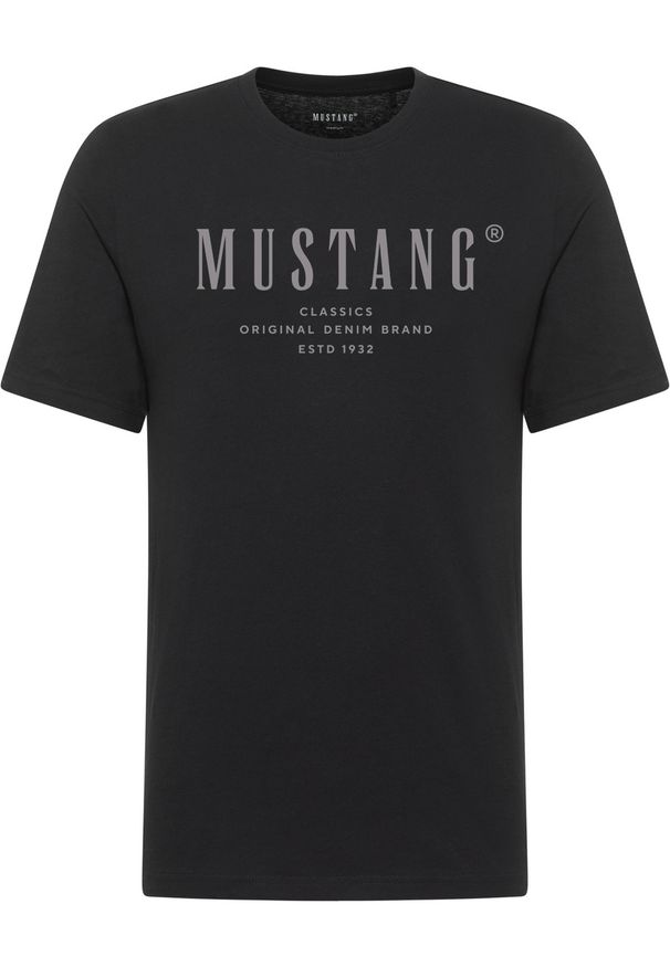 Męski T-Shirt Mustang Style Alex Black 1017998 4142