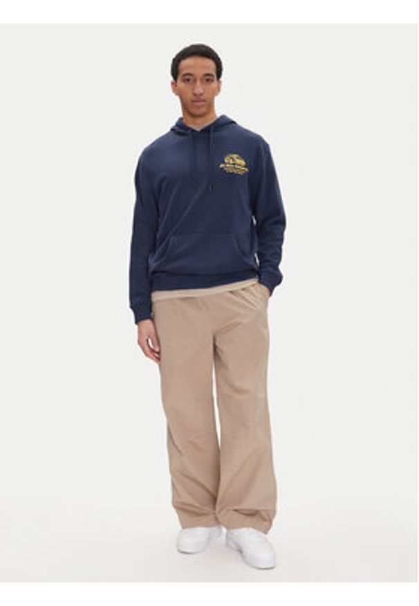 DC Shoes Bluza EDYSF03245 Granatowy Regular Fit. Kolor: niebieski. Materiał: bawełna