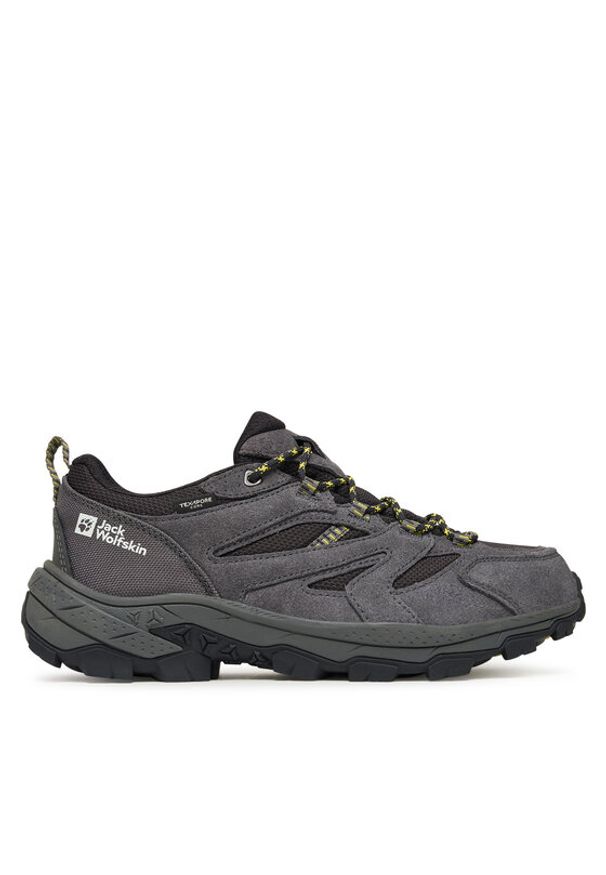 Jack Wolfskin Trekkingi Vojo Tour Texapore Low A62070 Szary. Kolor: szary. Materiał: skóra. Sport: turystyka piesza