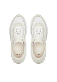 BOSS Sneakersy Skylar 50536407 Beżowy. Kolor: beżowy. Materiał: materiał #3