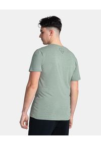 Męski bawełniany t-shirt Kilpi PORTELA-M. Kolor: zielony. Materiał: bawełna